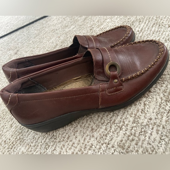 Flexi brown leather loafers - Picture 4 of 10